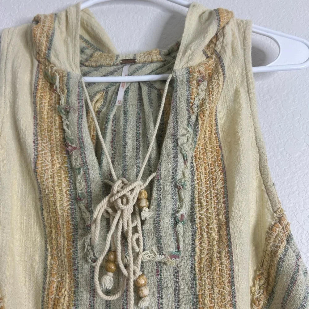 Free People Yellow & Green mini dress - Picture 7 of 11